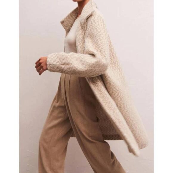 Z Supply Connor Knit Coat Size Small - Picture 2 of 14